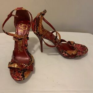 Promise Multicolor Strappy Heels